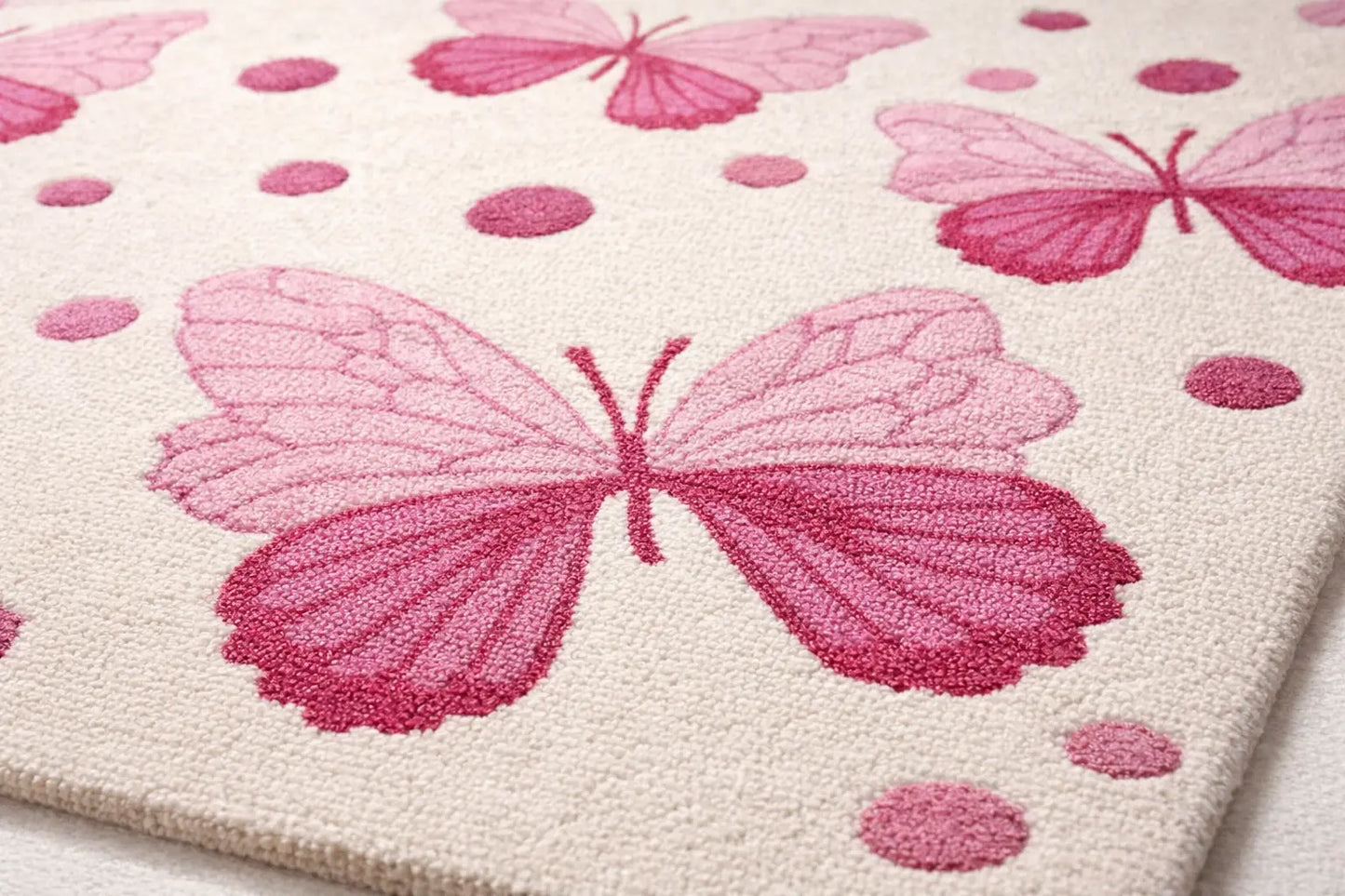AR-002 | Butterfly Pattern Hand-Tufted Rug My Store