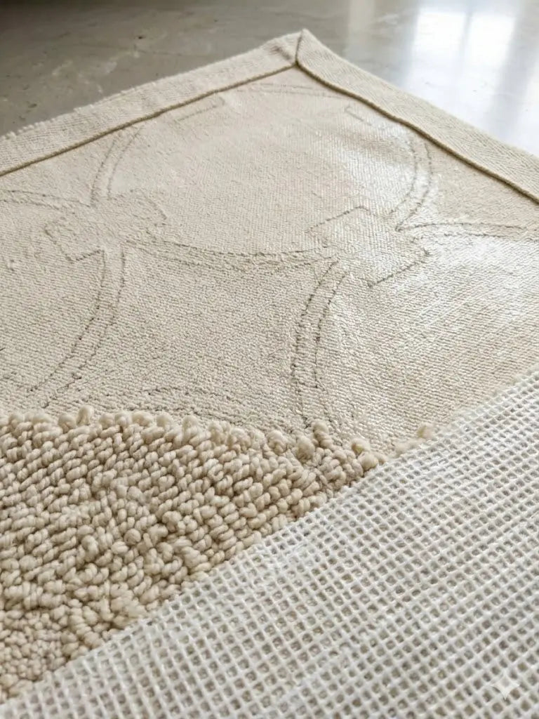 AR-010 | Circular Geometric Hand-Tufted Rug My Store