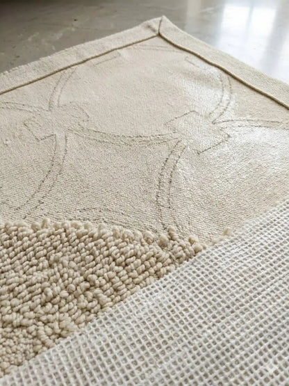 AR-010 | Circular Geometric Hand-Tufted Rug My Store