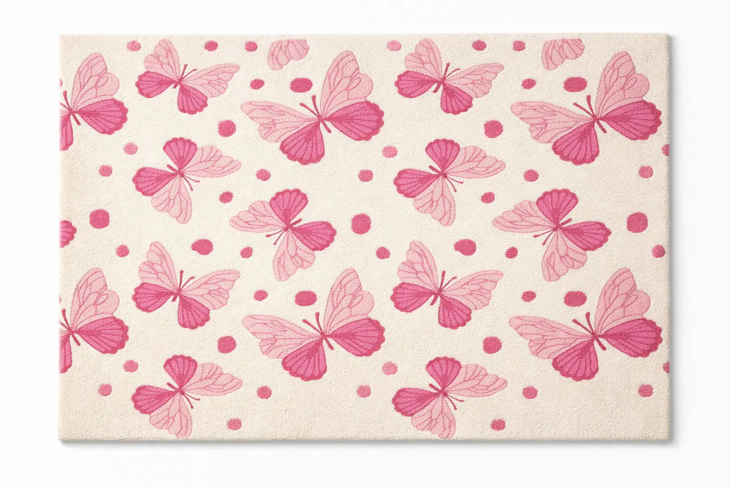 AR-002 | Butterfly Pattern Hand-Tufted Rug My Store