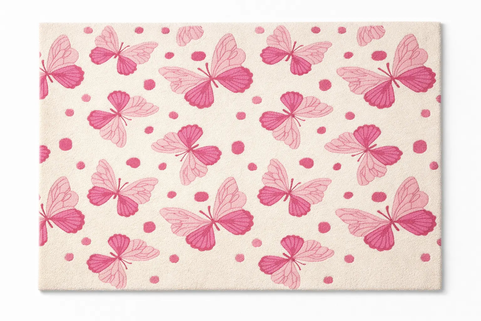 AR-002 | Butterfly Pattern Hand-Tufted Rug My Store