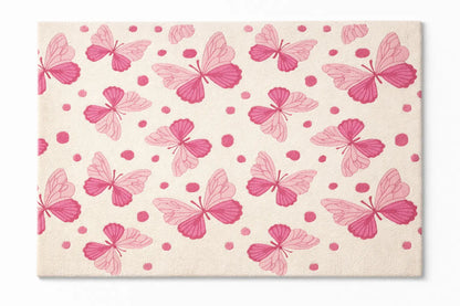 AR-002 | Butterfly Pattern Hand-Tufted Rug My Store