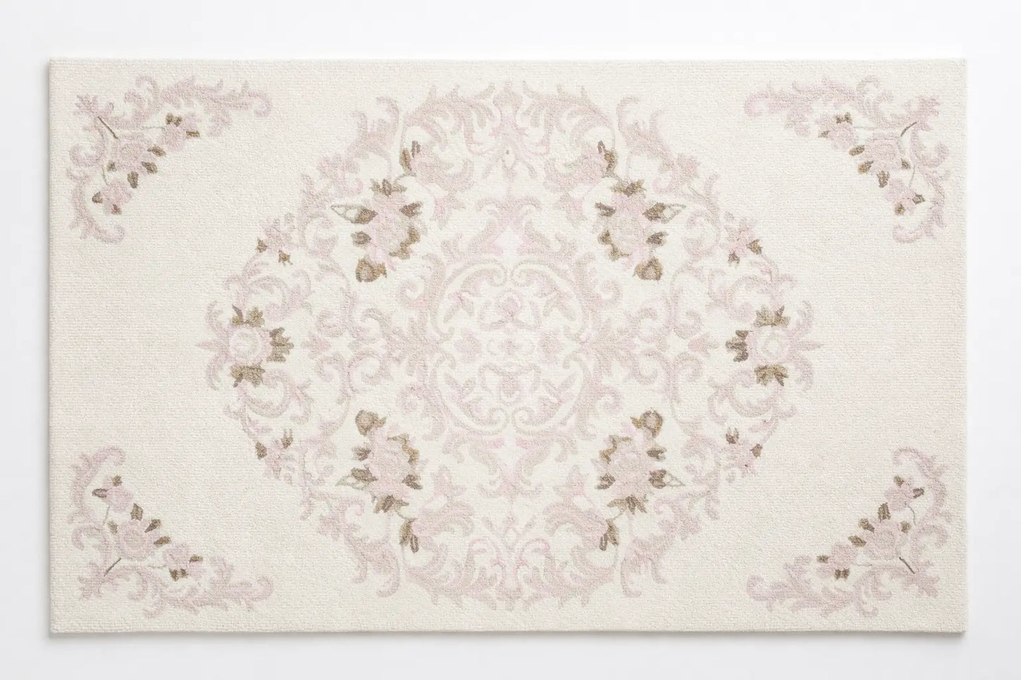 AR-003 | Classic Floral Medallion Hand-Tufted Rug My Store