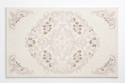 AR-003 | Classic Floral Medallion Hand-Tufted Rug My Store