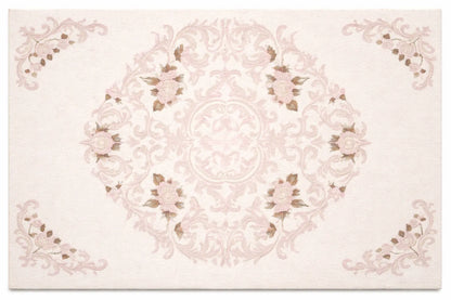 AR-003 | Classic Floral Medallion Hand-Tufted Rug My Store