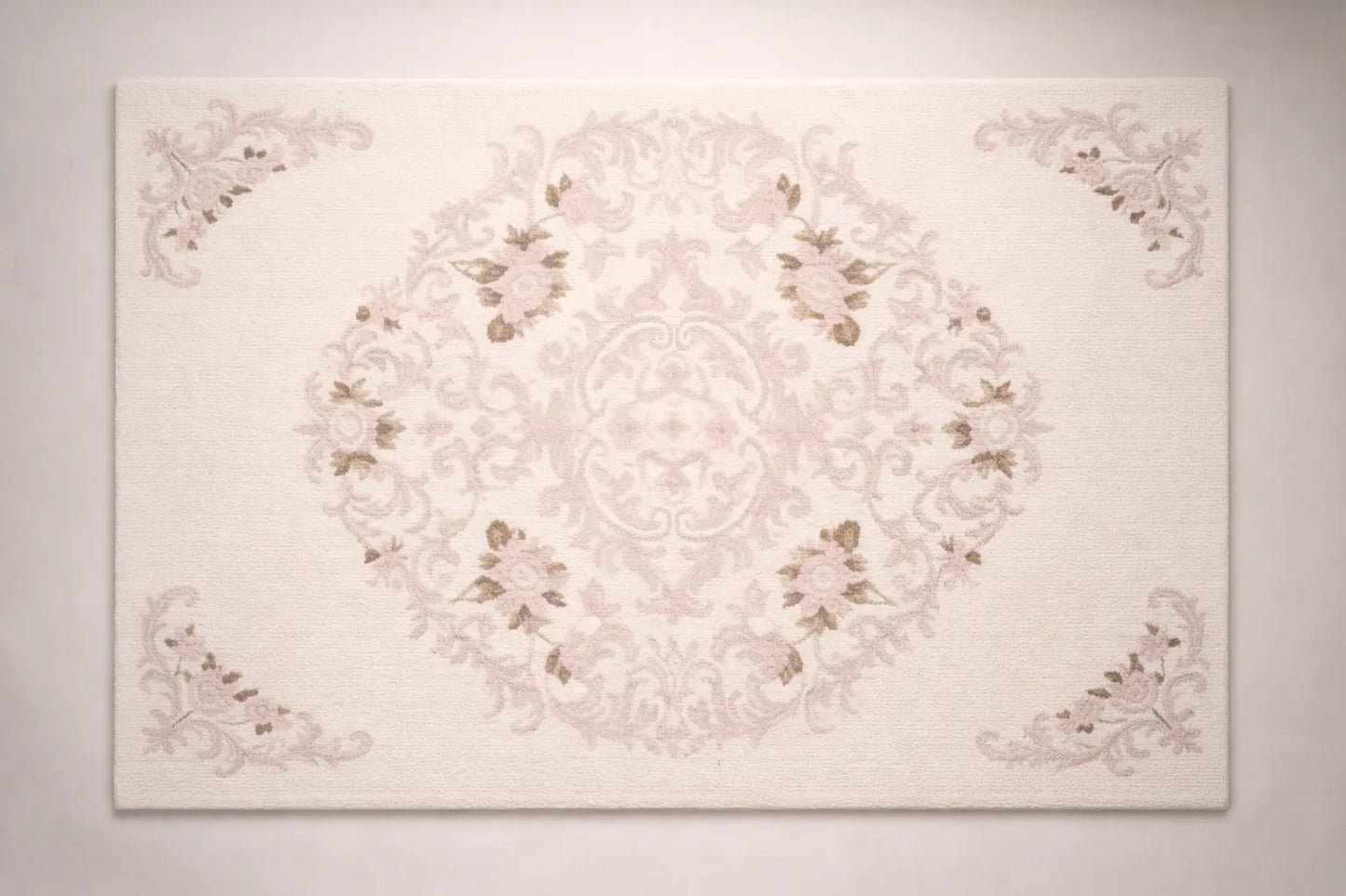 AR-003 | Classic Floral Medallion Hand-Tufted Rug My Store