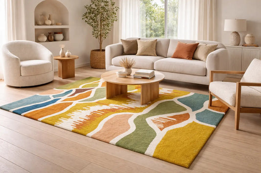 AR-005 | Abstract Modern Hand-Tufted Rug My Store