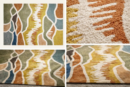 AR-005 | Abstract Modern Hand-Tufted Rug My Store