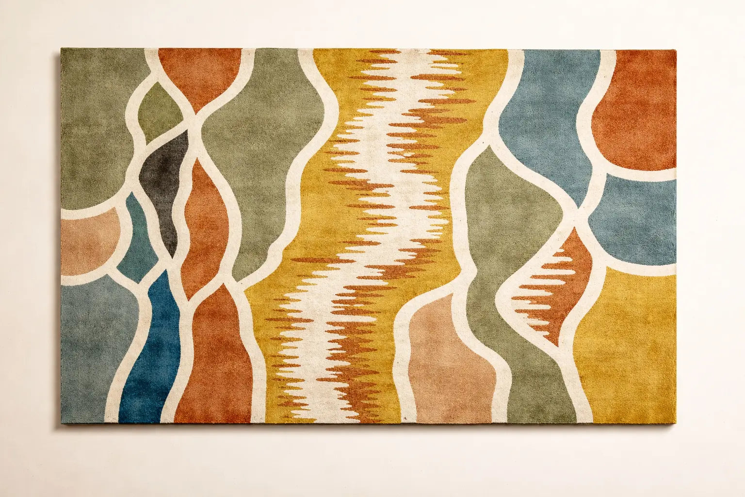 AR-005 | Abstract Modern Hand-Tufted Rug My Store