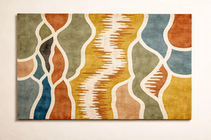 AR-005 | Abstract Modern Hand-Tufted Rug My Store