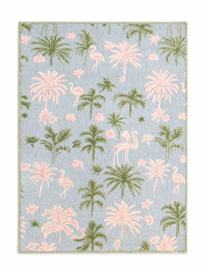 AR-008 | Floral Bird Hand-Tufted Rug My Store