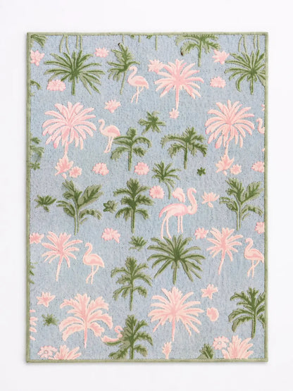 AR-008 | Floral Bird Hand-Tufted Rug My Store