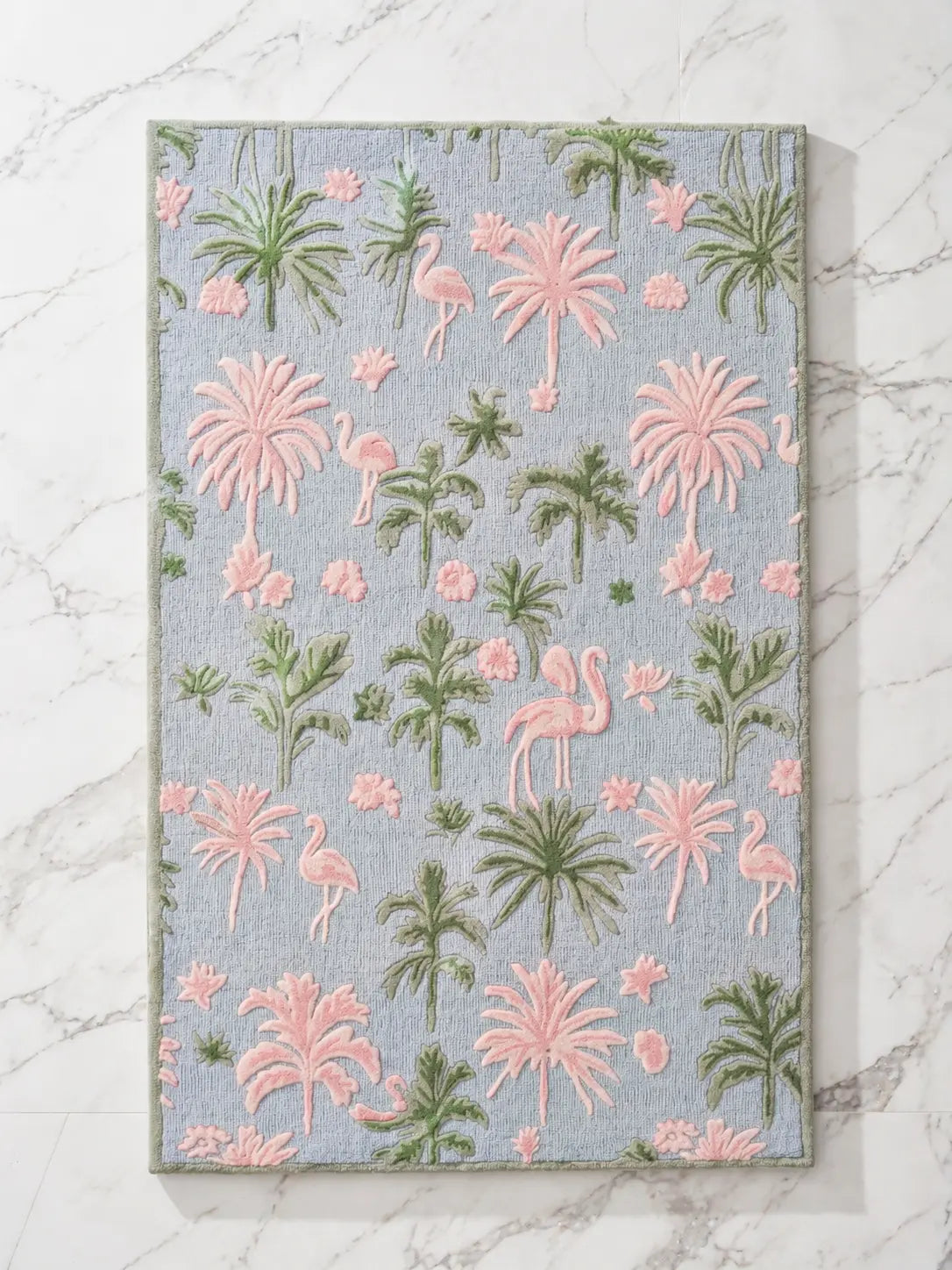 AR-008 | Floral Bird Hand-Tufted Rug My Store