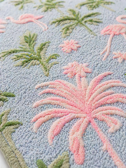 AR-008 | Floral Bird Hand-Tufted Rug My Store