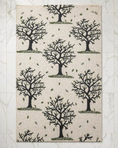 AR-009 | Tree Pattern Hand-Tufted Rug My Store