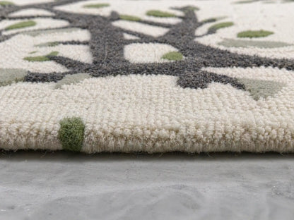 AR-009 | Tree Pattern Hand-Tufted Rug My Store
