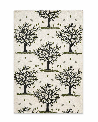 AR-009 | Tree Pattern Hand-Tufted Rug My Store