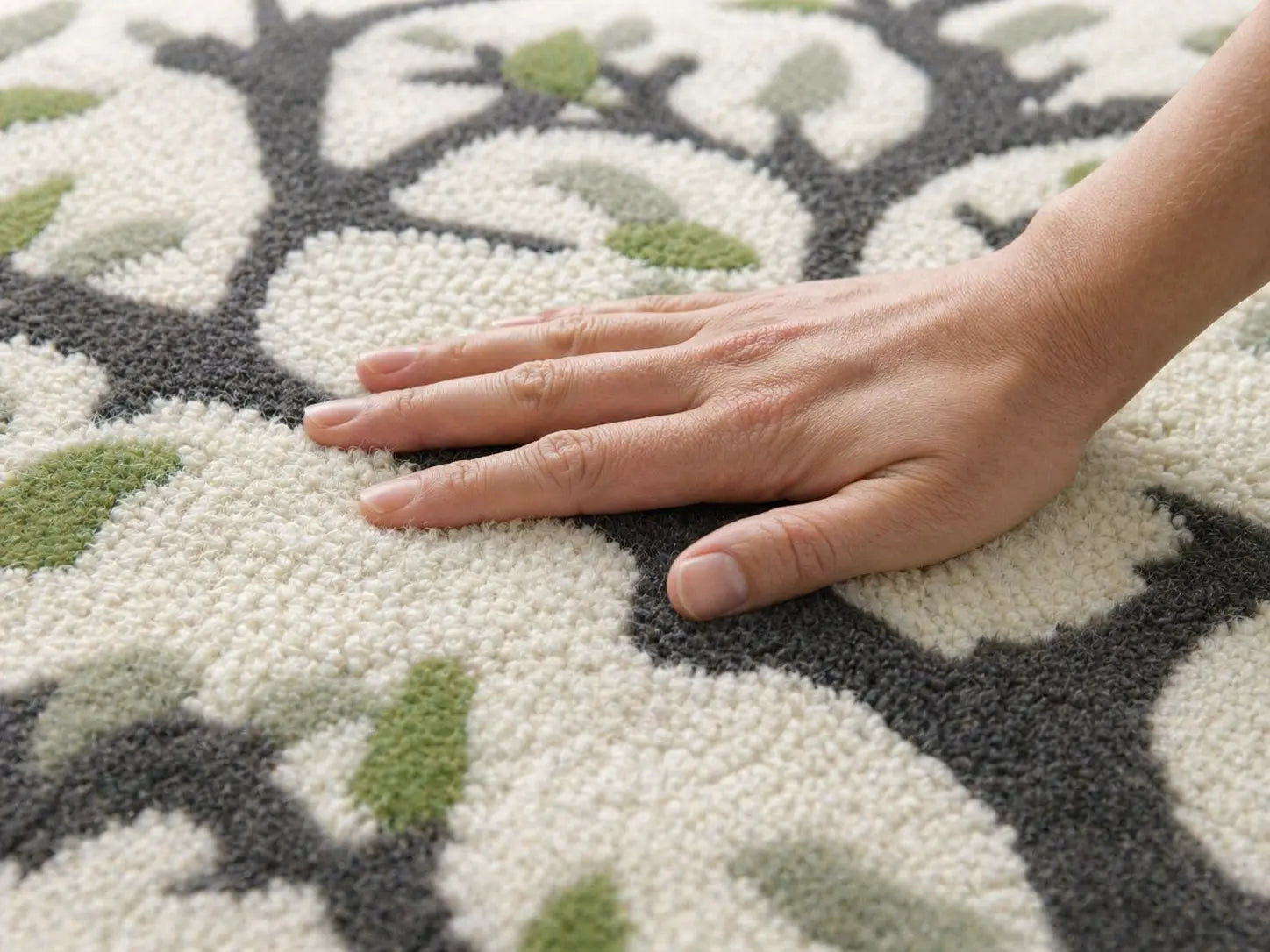 AR-009 | Tree Pattern Hand-Tufted Rug My Store