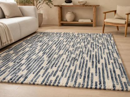 AR-016 | Linear Abstract Hand-Tufted Rug My Store