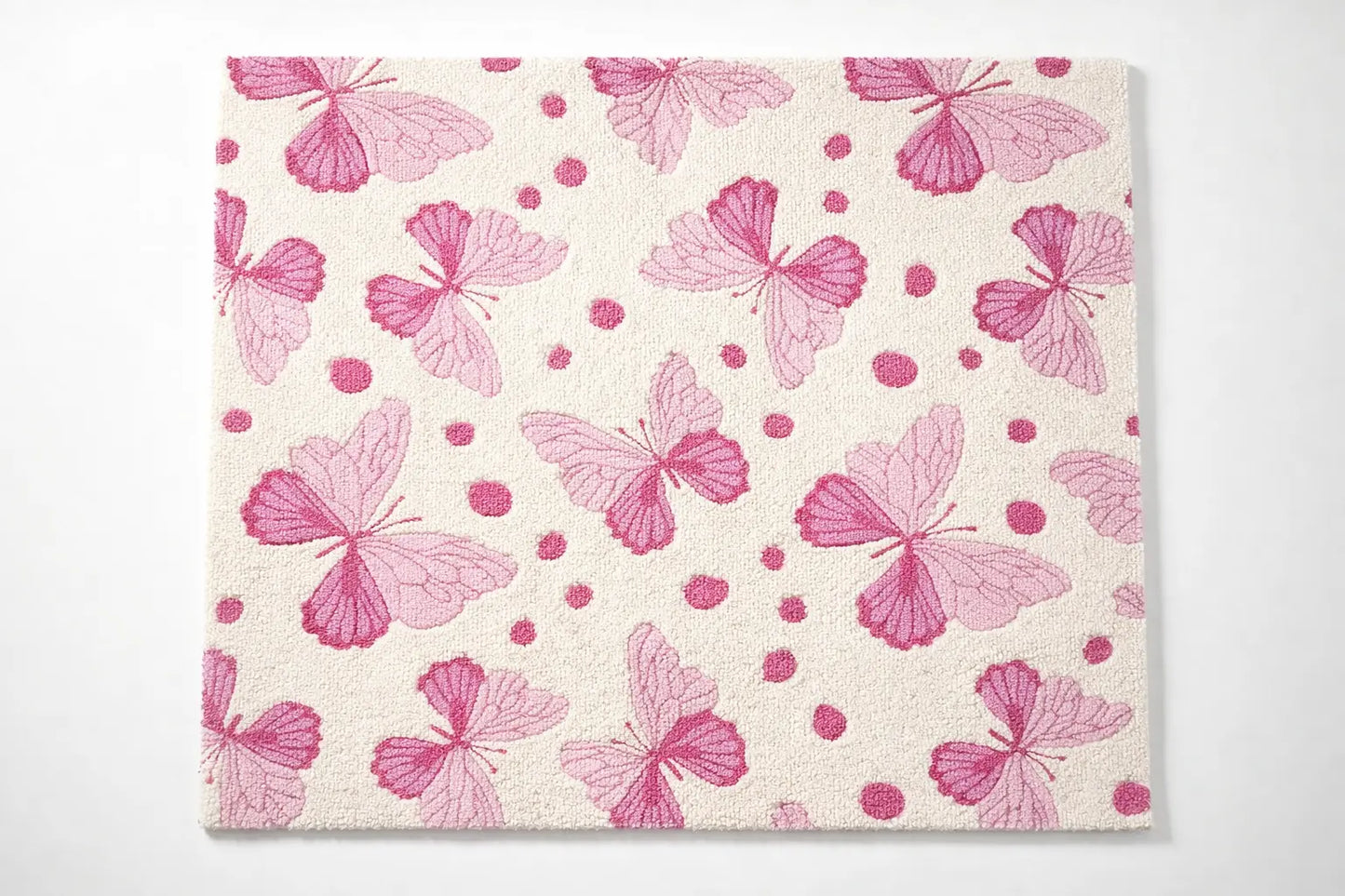 AR-002 | Butterfly Pattern Hand-Tufted Rug My Store