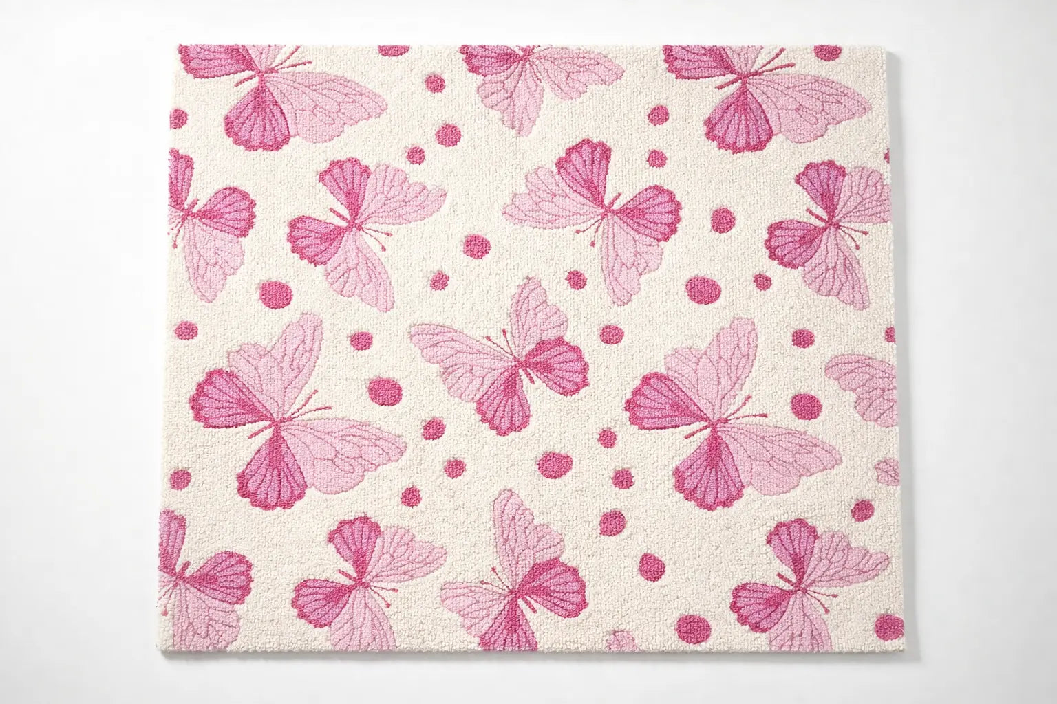 AR-002 | Butterfly Pattern Hand-Tufted Rug My Store
