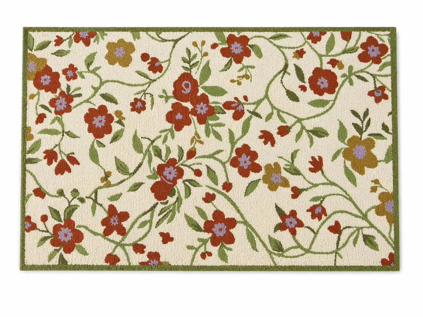 AR-004 | Floral Vine Hand-Tufted Rug My Store