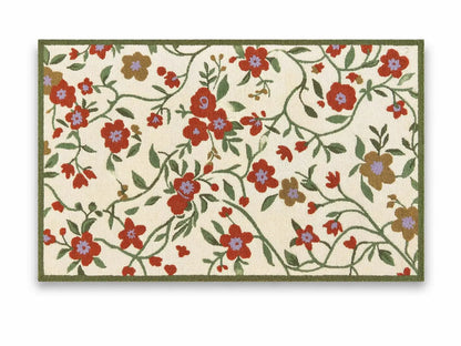 AR-004 | Floral Vine Hand-Tufted Rug My Store