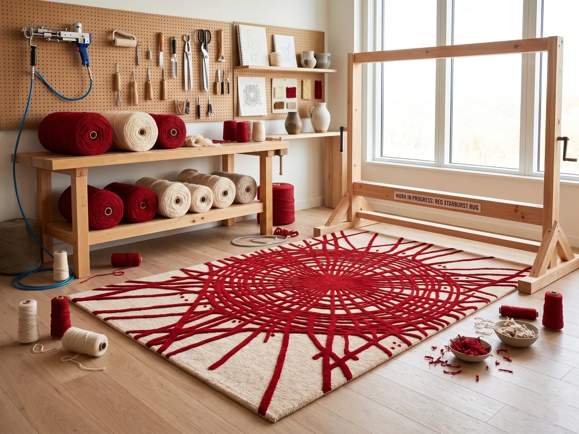 AR-014 | Scorpio Abstract Hand-Tufted Rug My Store