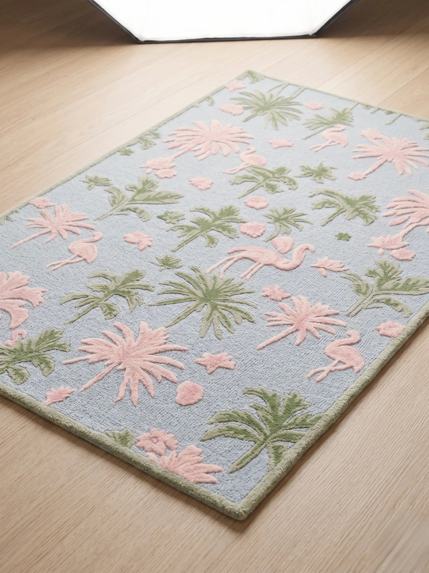 AR-008 | Floral Bird Hand-Tufted Rug My Store