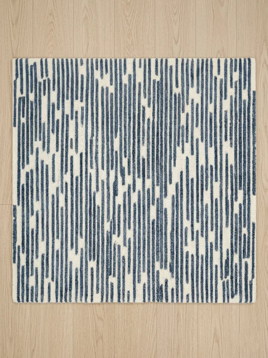 AR-016 | Linear Abstract Hand-Tufted Rug My Store