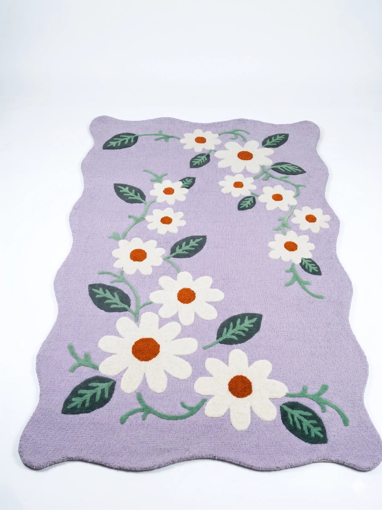 AR-015 | Daisy Floral Hand-Tufted Rug My Store