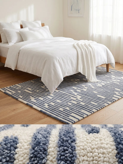 AR-016 | Linear Abstract Hand-Tufted Rug My Store