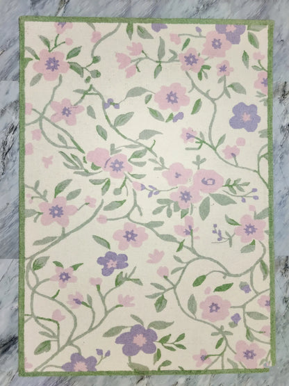 AR-012 | Floral Vine Hand-Tufted Rug My Store