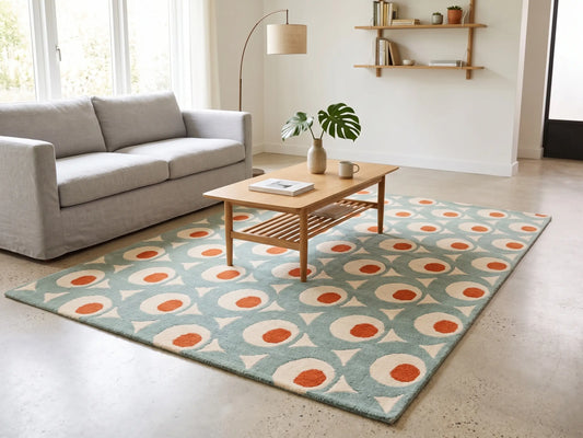 AR-013 | Modern Geometric Hand-Tufted Rug My Store