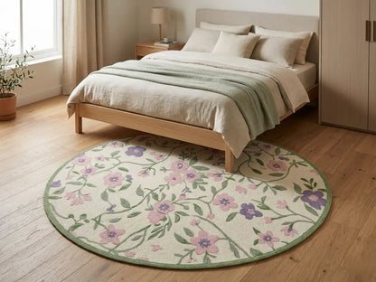 AR-012 | Floral Vine Hand-Tufted Rug My Store