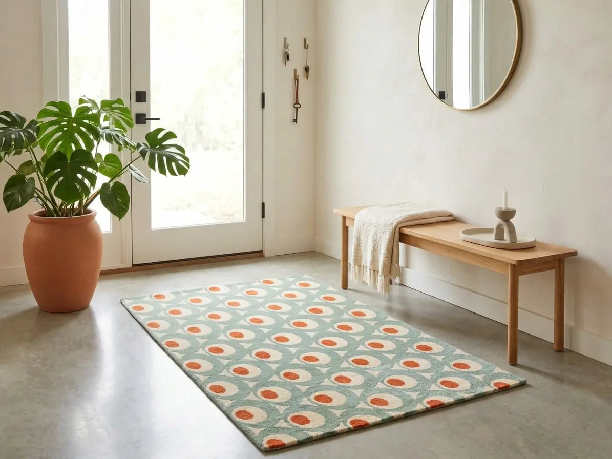 AR-013 | Modern Geometric Hand-Tufted Rug My Store