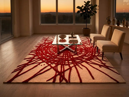 AR-014 | Scorpio Abstract Hand-Tufted Rug My Store