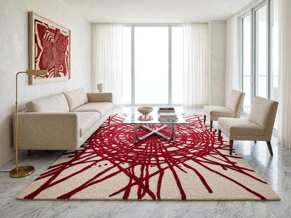 AR-014 | Scorpio Abstract Hand-Tufted Rug My Store