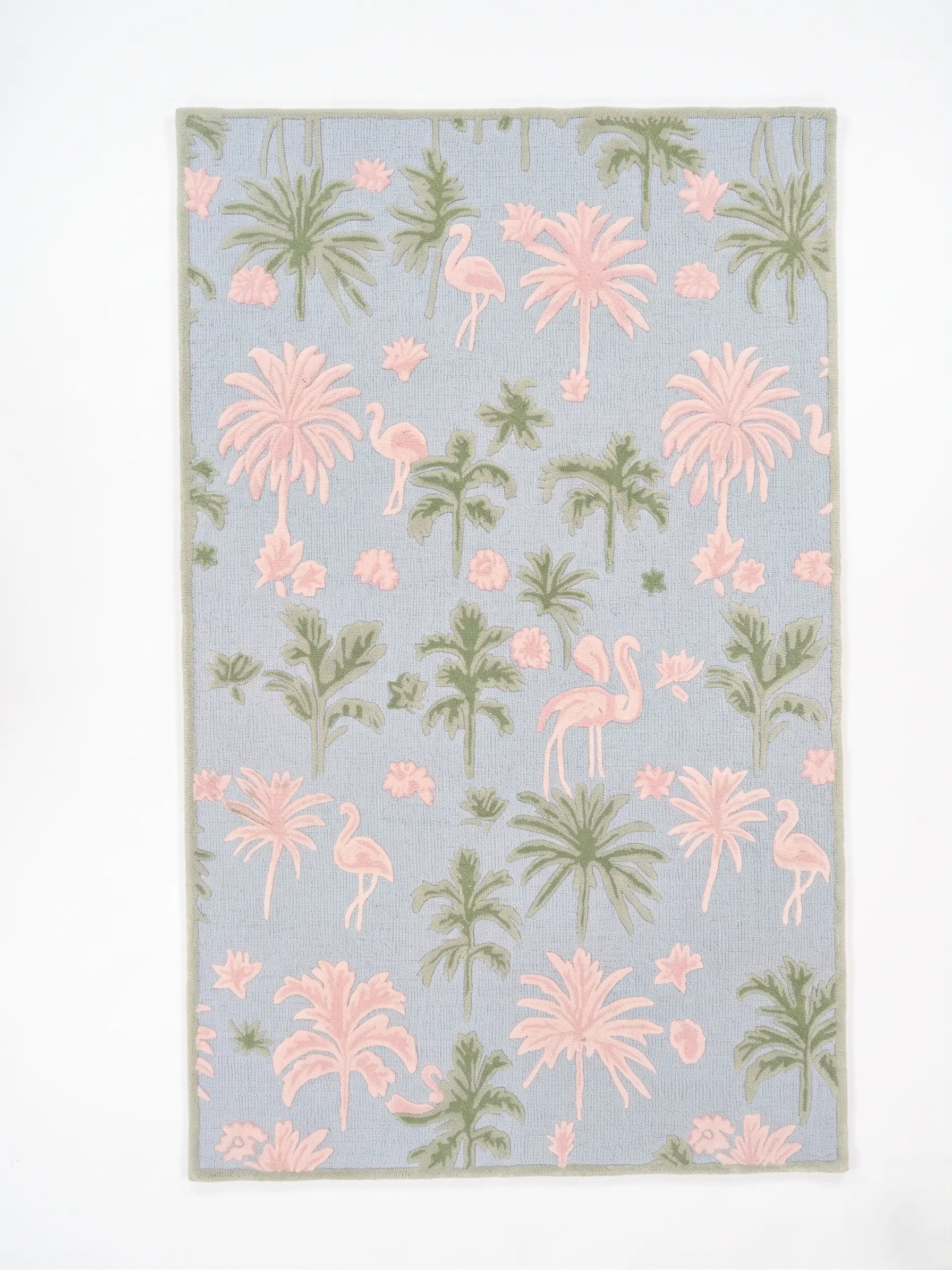 AR-008 | Floral Bird Hand-Tufted Rug My Store