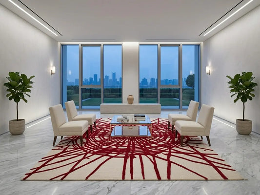 AR-014 | Scorpio Abstract Hand-Tufted Rug My Store