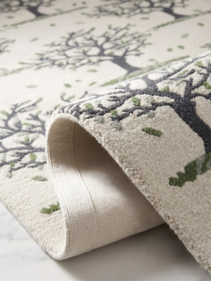 AR-009 | Tree Pattern Hand-Tufted Rug My Store