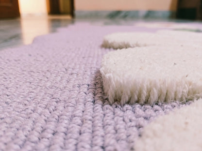 AR-015 | Daisy Floral Hand-Tufted Rug My Store