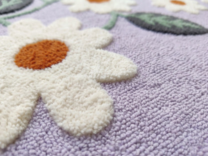 AR-015 | Daisy Floral Hand-Tufted Rug My Store