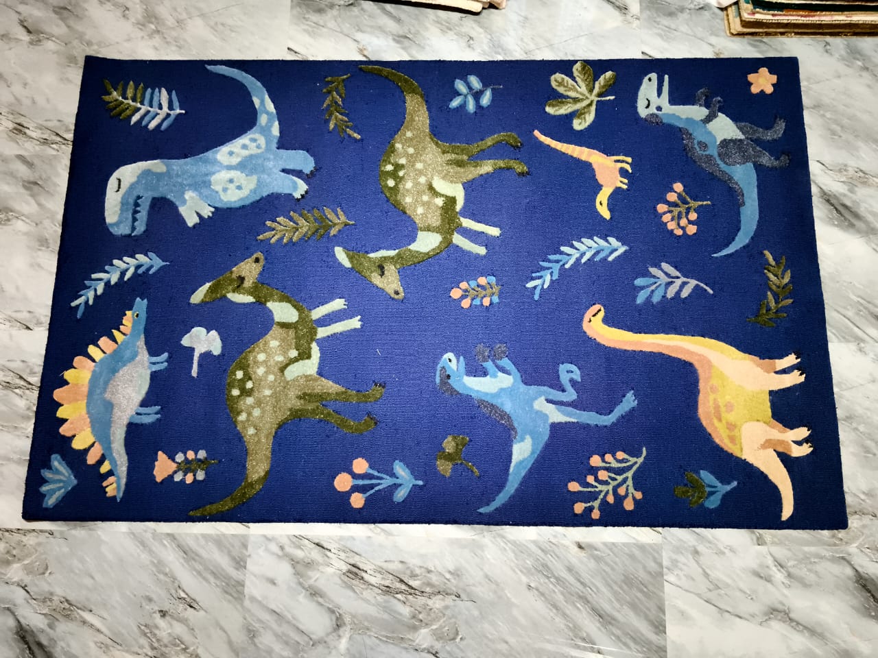 AR-006 | Kids Dinosaur Hand-Tufted Rug