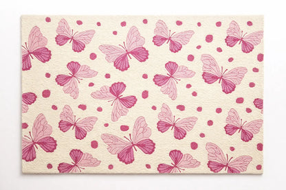AR-002 | Butterfly Pattern Hand-Tufted Rug My Store
