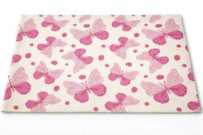AR-002 | Butterfly Pattern Hand-Tufted Rug My Store