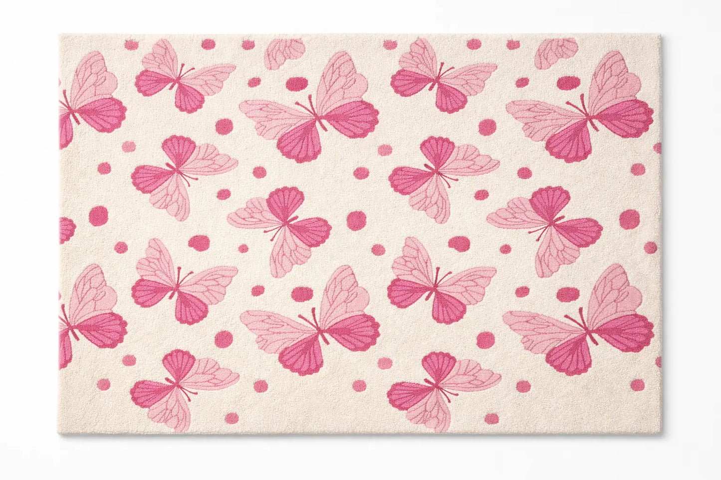 AR-002 | Butterfly Pattern Hand-Tufted Rug My Store