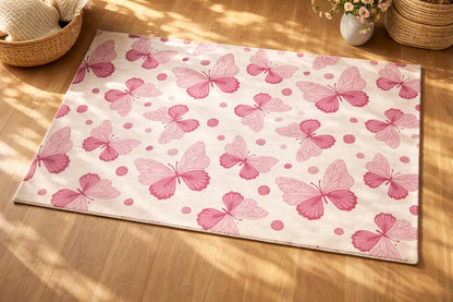 AR-002 | Butterfly Pattern Hand-Tufted Rug My Store