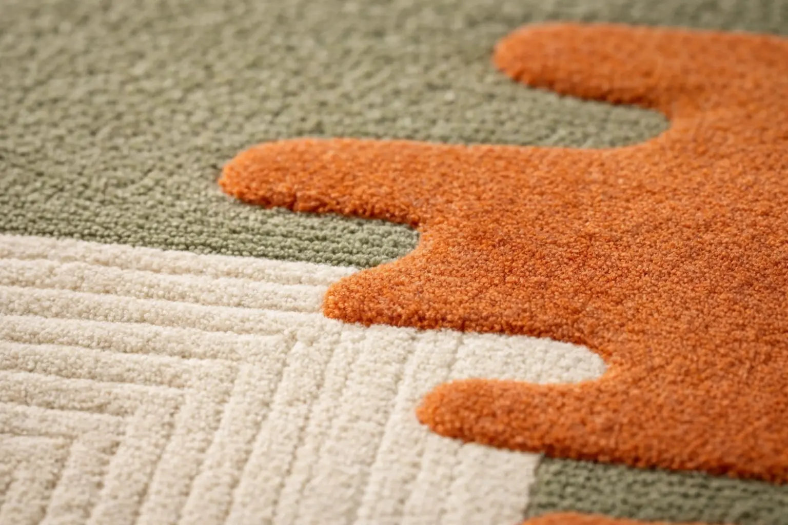AR-001 | Modern Abstract Hand-Tufted Rug A1 Habitatco