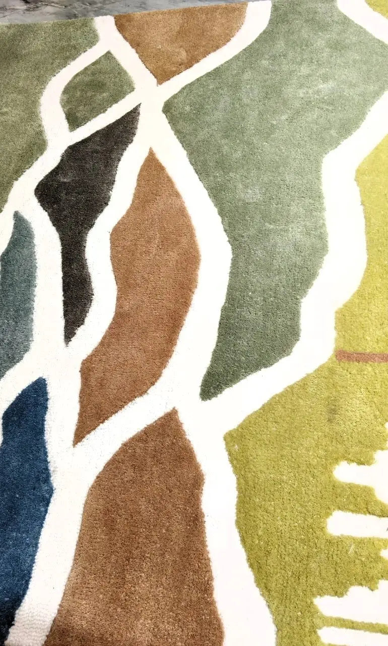 AR-005 | Abstract Modern Hand-Tufted Rug My Store